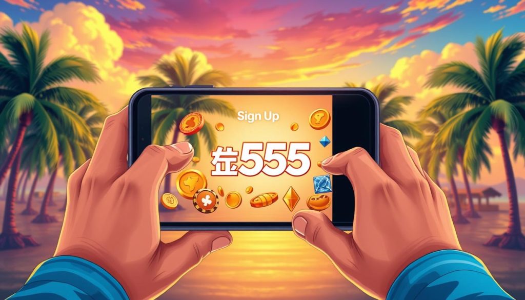 สมัครสล็อต555